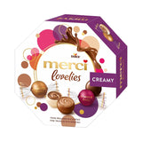 Merci Lovelies Creamy – 185 Gramm – Pralinenmischung mit cremig gefüllten Schokoladenspezialitäten von Naty Shop