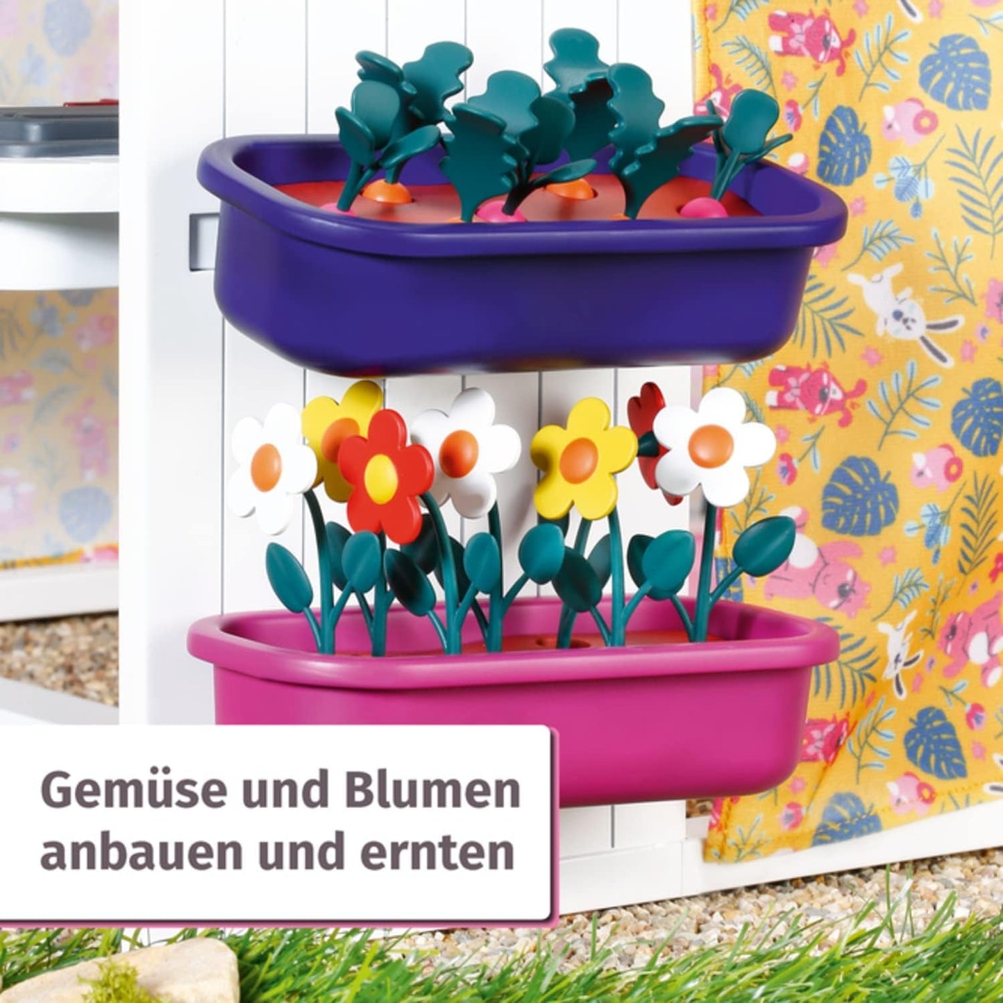 BABY born Puppenhaus, Wochenendhaus mit Licht- und Soundfunktion, aufklappbaren Seitenwänden, Spüle, Grill und viel Zubehör, 832752, Zapf Creation