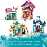 LEGO Disney Princess: Disney Princess Adventure Market, Spielzeughaus mit 4 Puppen, darunter Aschenputtel und Arielle, Spielset mit Schatzkarte, Geschenk für Mädchen und Jungen ab 6 Jahren 43246 Bausets Besuche den LEGO-Store