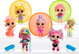 L.O.L. Überraschung! Neon Pop Stars Tots – 1 Schwarzlicht-Magie-Überraschungspuppe, Blindverpackung, 7 Sammelpuppen, jeweils mit Neon-Aufklebern und Zubehör, Geschenk für Kinder ab 4 Jahren, Naty Shop-Puppen