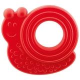 Chicco ECO+ Beißring Frosch, Beißring für Neugeborene mit Stacheln, aus weichem Biokunststoff, Beißspielzeug für Neugeborene und Kinder von 3 bis 18 Monaten