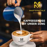 Martermühle Mexiko Bio Espressobohnen entkoffeiniert 1kg mittelkräftig I Arabica I Geschmacksrichtung: Nougat, Zartbitterschokolade I Ganze Bio Espresso-Bohnen schonend geröstet, säurearm