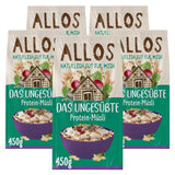 Allos, ungesüßtes Beerenmüsli, Packung 5 x 500 Gramm Cereals Naty Shop Proteinmüsli