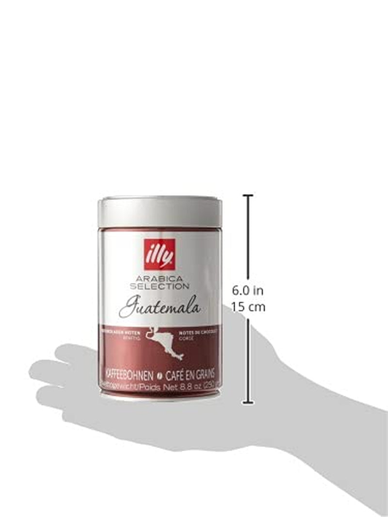 illy Kaffeebohnen, Auswahl an Arabica-Kaffeebohnen, Guatemala, 6er Pack (6 x 250g)