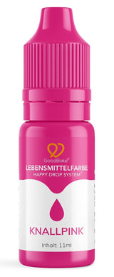 Pinke Lebensmittelfarbe von Goodbake (11 ml) – Intensive Lebensmittelfarbe – Sehr konzentrierte Farbe – Zum Färben von Kuchen, Fondant, Buttercreme, Getränken, Schleim und vielen anderen Gegenständen. 100 % vegan