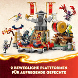 LEGO NINJAGO Tournament Arena Abenteuerspielzeug für Kinder Ninja-Spielset mit 6 Minifiguren Sammlung Bauset Geburtstagsgeschenk für 7-jährige Jungen und Mädchen 71818 Bausets Besuchen Sie den LEGO-Store