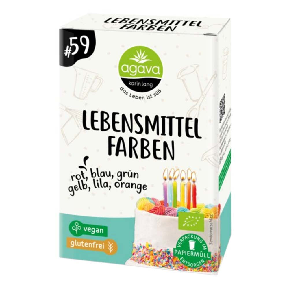Lebensmittelfarbe 6 x 8 g