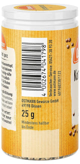 Ganze Koriandersamen (Verpackungsdesign kann variieren) Naty Shop Spices