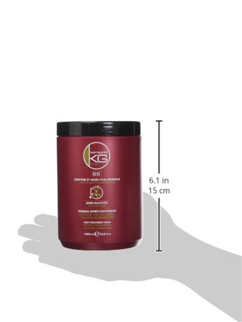 DD Sulfatfreie Maske, Keratin/Hyaluronsäure, 1 Liter Naty Shop Haarmaske