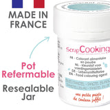 Scrapcooking, Lebensmittelfarbpulver, Pastellblau, 5 Gramm Naty Shop