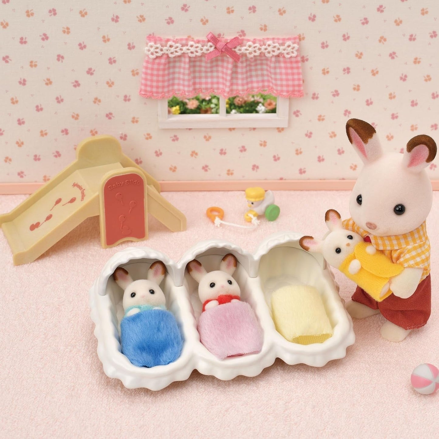 Sylvanian Families L5532 Triplets Starter Kit – Puppenhaus-Spielset Naty Shop Dolls