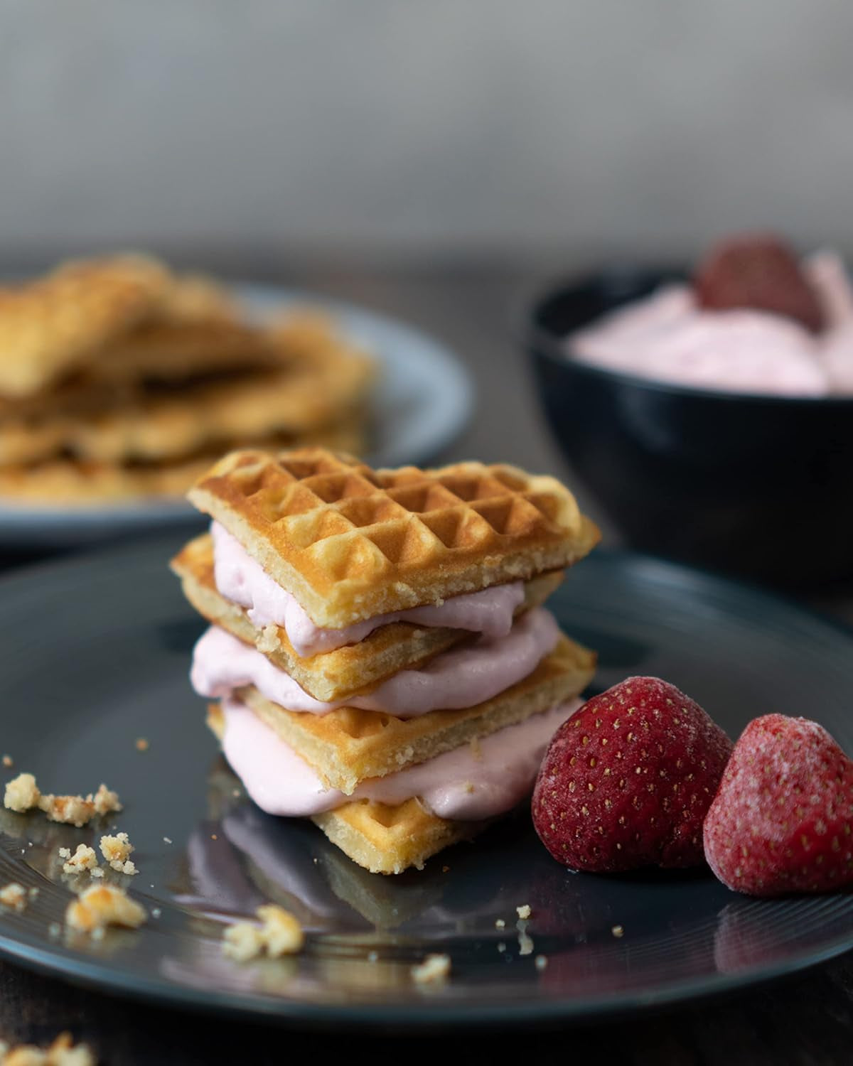 RUF Waffel-Mix, Großpackung, Grundmischung Zur Herstellung Von Waffeln Im Waffeleisen, Für Großküchen, Kantinen, Hotels Und Restaurants, 1 X 2500G Mix zum Backen und Kochen Naty Shop