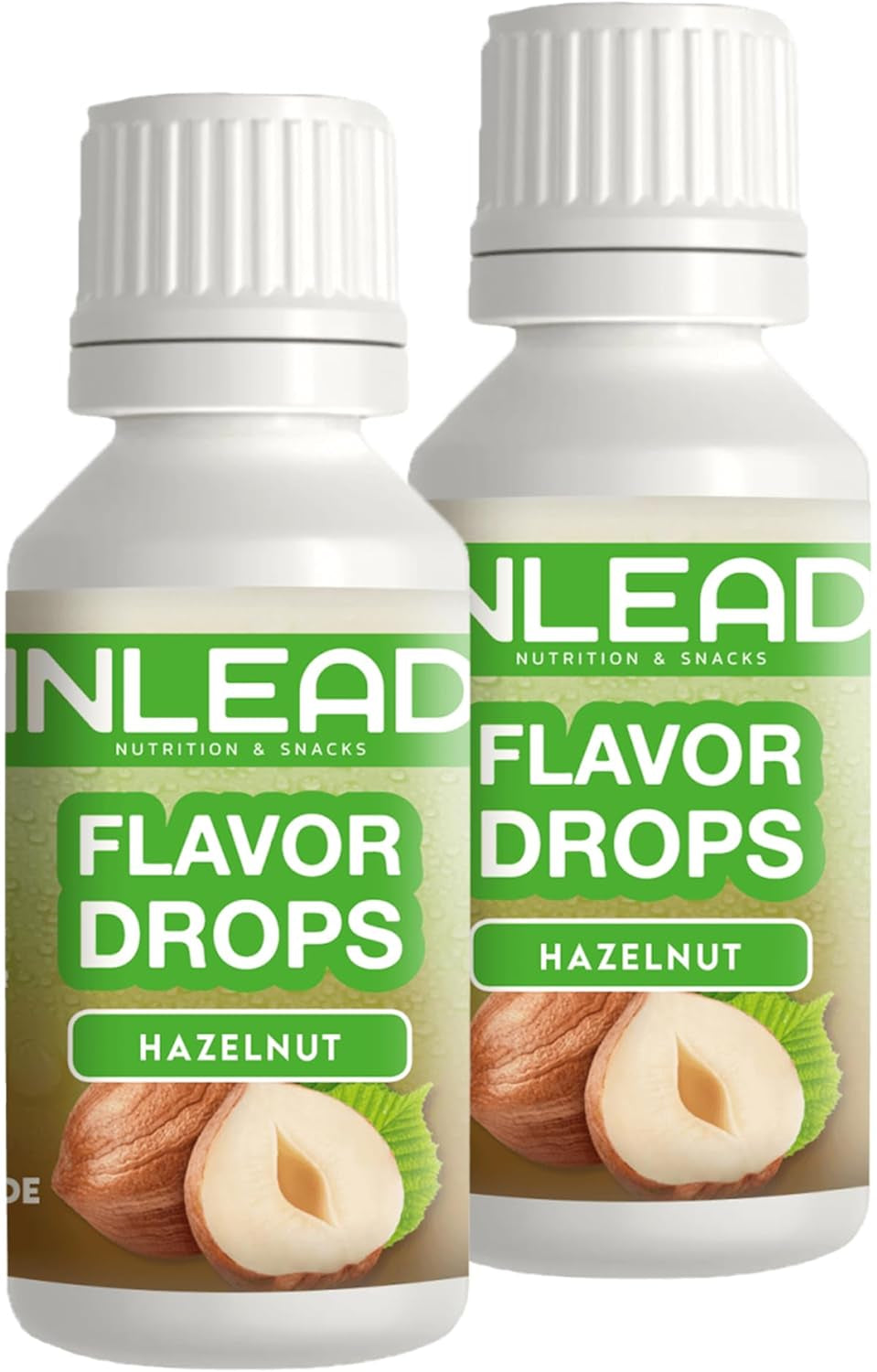 - Geschmackstropfen | Zucker- und kalorienfreies Aroma für Süßstoffe Naty Shop 2X 30Ml Haselnuss - Haselnuss
