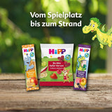HiPP Mini Erdbeer-Himbeer-Haferherzen (12 x 40g), ab 1 Jahr, Bio-Snack-Herz, reich an Getreide und Ballaststoffen, nur aus Früchten gesüßt, in bester Bio-Qualität