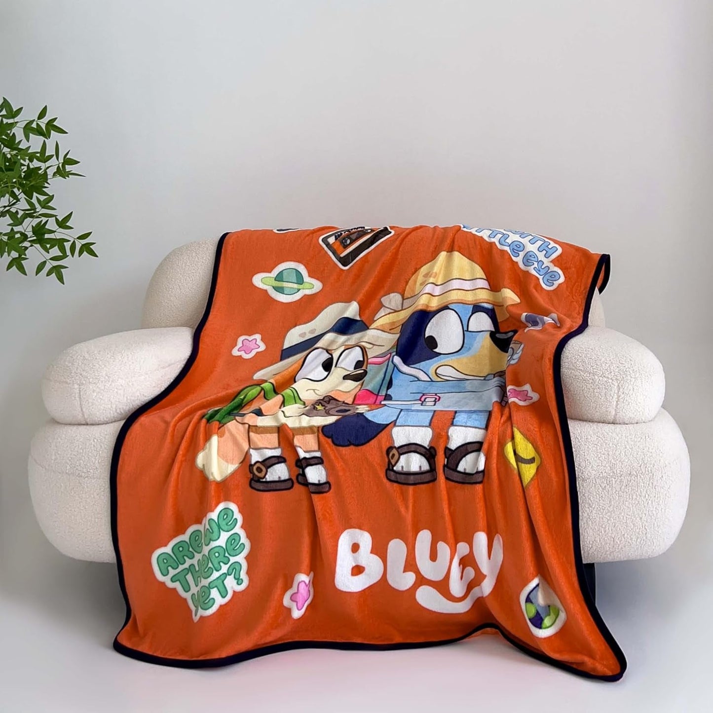 Northwest Bluey Silk Touch Decke, 116,8 x 152,4 cm, Roadtrip Northwest Betten und Decken