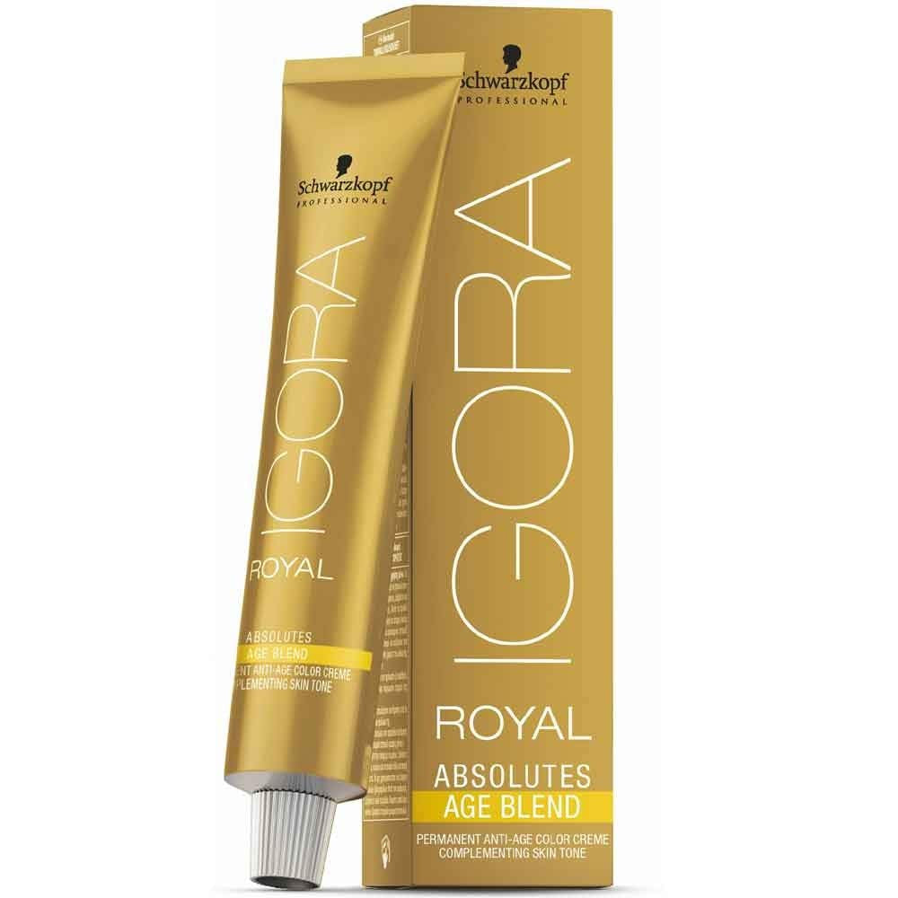Igora Royal Absolute Age Blend Haarfarbe, 7-560 Schokoladengoldenes Mittelblond, 60 ml Naty Shop Haarfarbe 8-140 Hellblond Cendré Beige 60 ml (1 Packung)