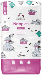 Amazon-Marke: Mama Bear Disney Ultra Dry Windeln, Größe 3 (4–9 kg) – Monatsbox, Weiß, 172 Stück (2 Packungen mit 86 Stück)