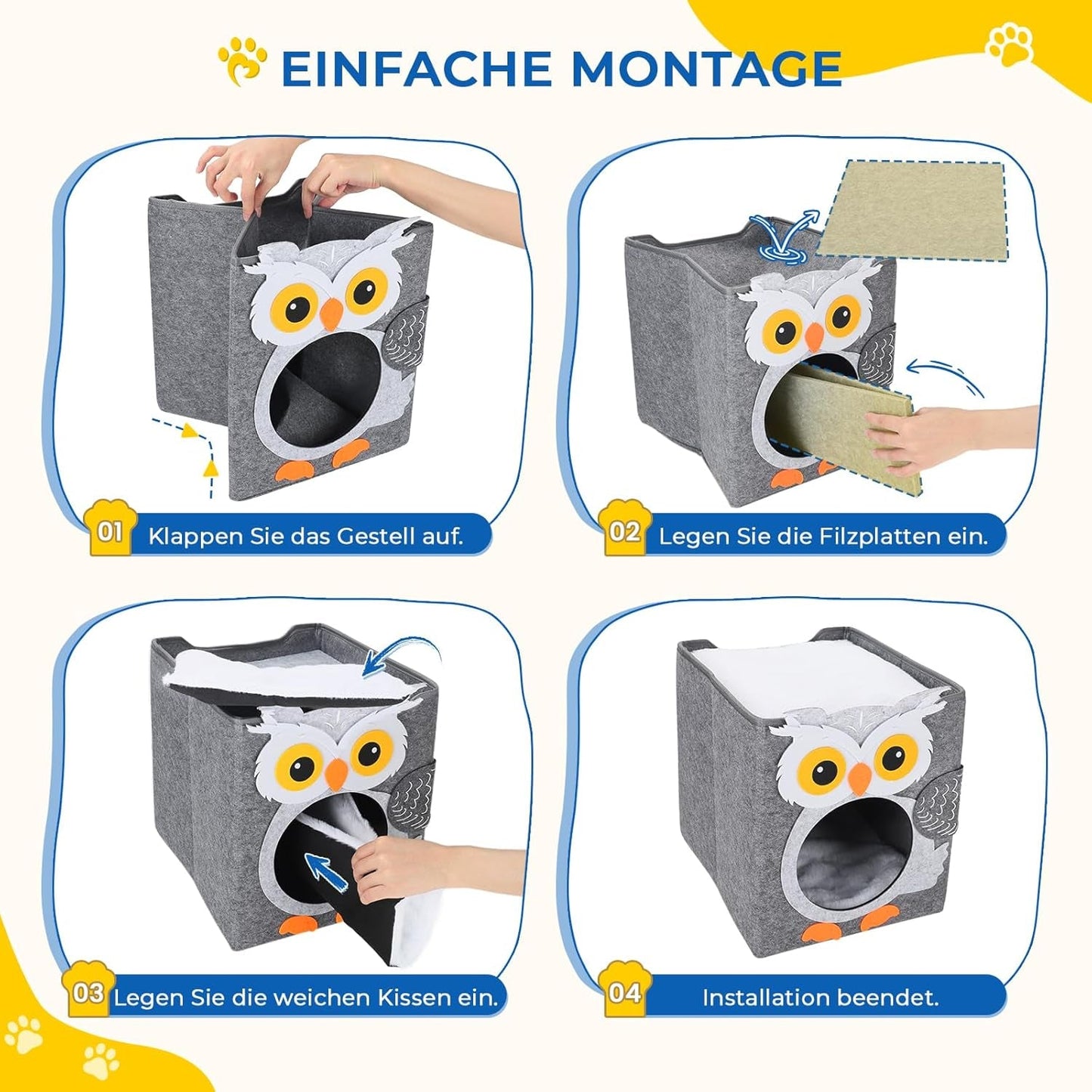 Decken und Möbel, Haustiere, Höhlen und Häuser, Katzen, Betten für Katzen, Katzenbetten, Matratzen