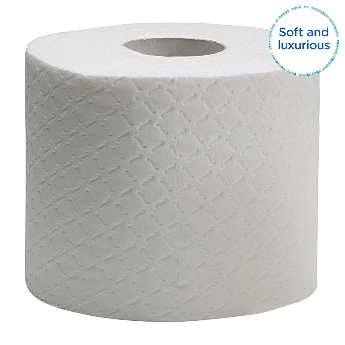 Kleenex Premium Toilettenpapierrollen 8484, Toilettenpapier 24 Rollen x 160 Puffblätter, 4-lagiges Toilettenpapier, 100 % reine Faser, hochwertig, reißfest und weich (2er-Pack)