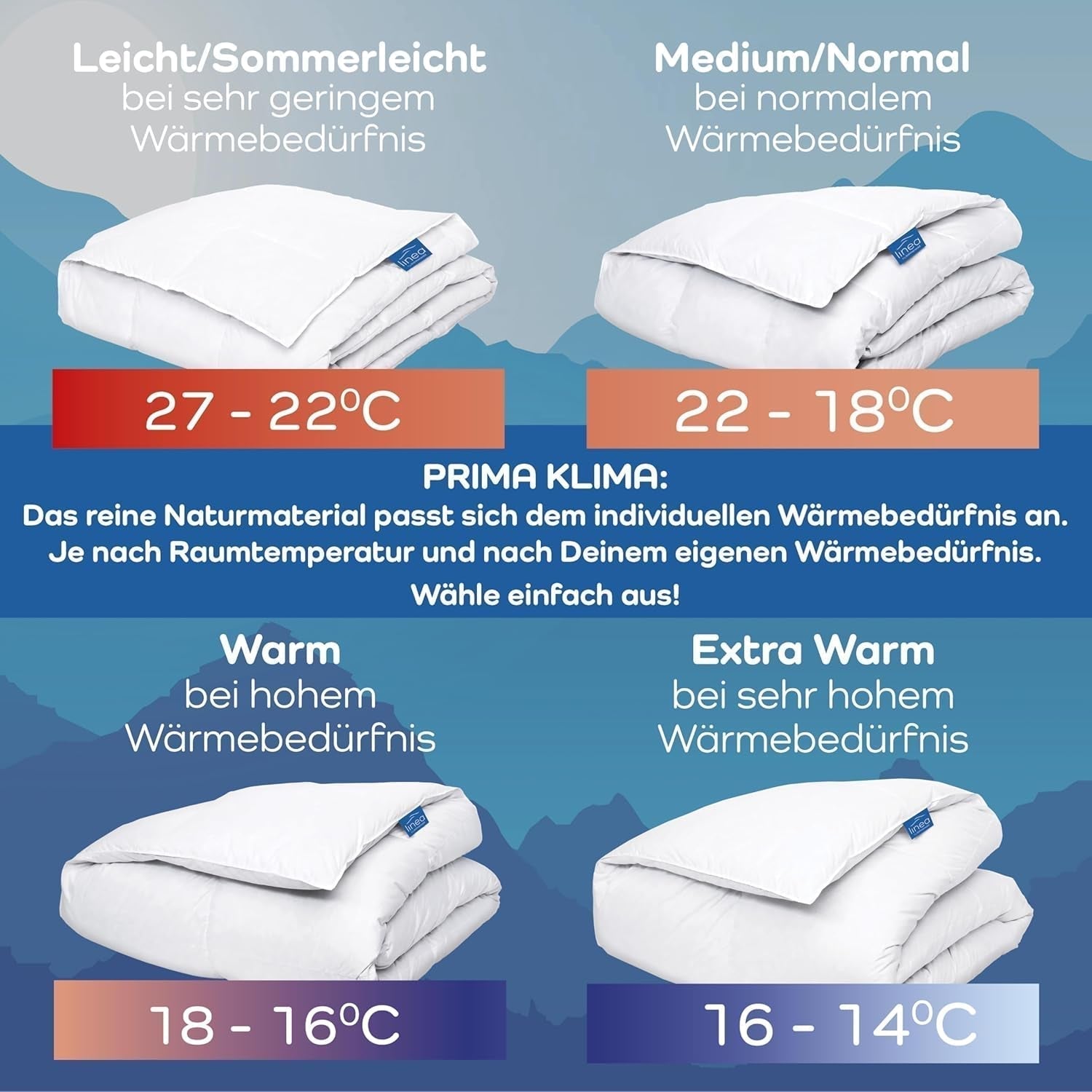 Böhmerwald Exklusive Steppdecke, Kamel, Weiß, 135 x 200 cm Steppdecken und Steppdecken Naty Shop