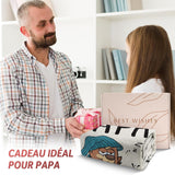 Juratar-Flanelldecke für Papa – Geschenk zum Geburtstag, Vatertag und Weihnachten – 152 x 130 cm. Betten und Decken. Besuchen Sie den Juratar-Store