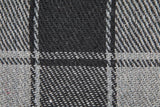 Frisco-Überwurf, recycelte Baumwolle, traditionell, kariert, für Stuhl, Couch, Couch, Überwurf, Decke, Anthrazit, 127 x 152 cm. Betten und Decken Emma Barclay