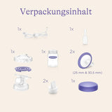 Lansinoh Pump Set - Wartungs-/Ersatzteilset für elektrische Milchpumpen Zubehör Essen und Stillen Bebe Naty Shop