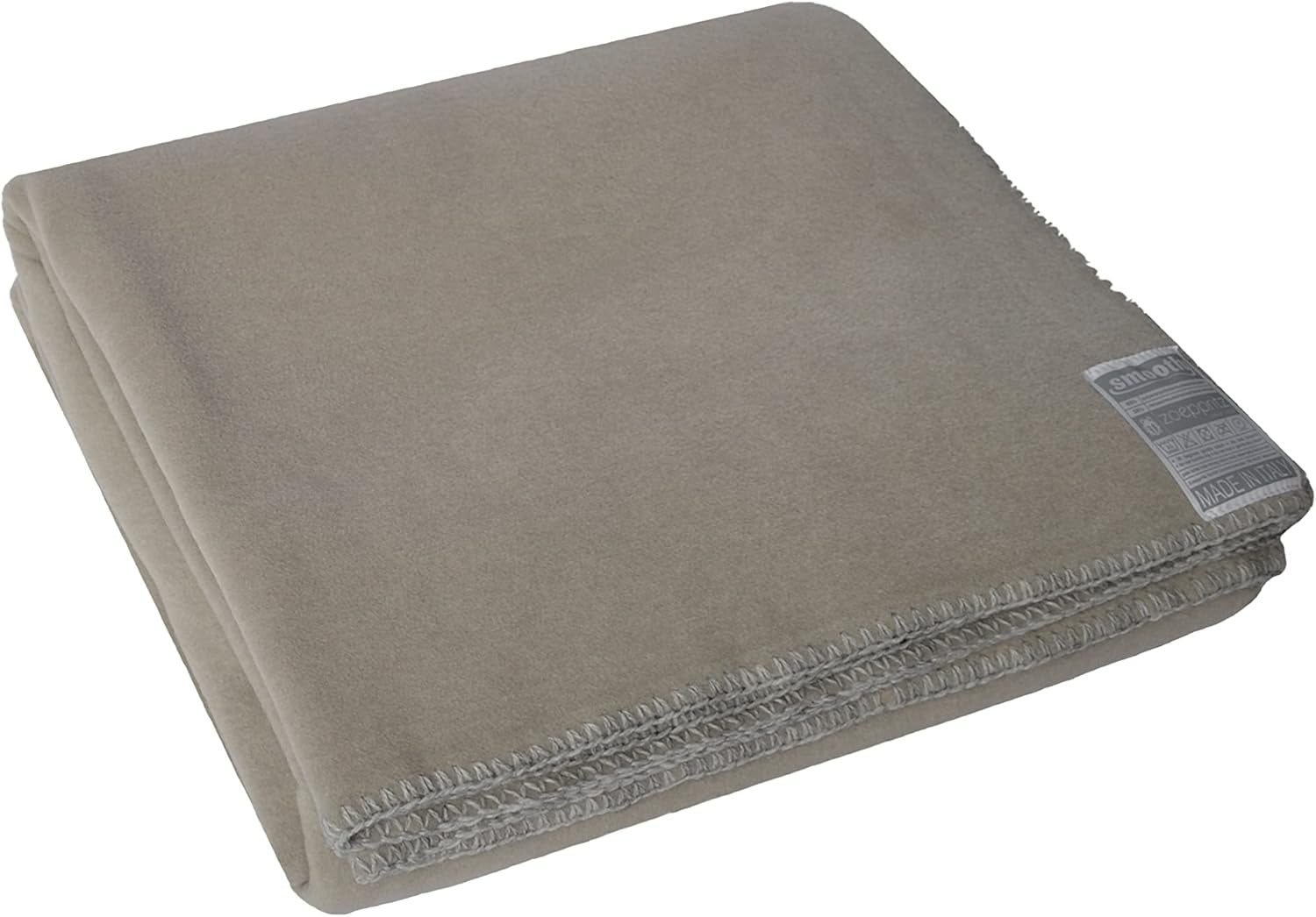 Zoeppritz Since 1828 Smoothy Fleecedecke – Flauschige, bequeme Polarfleecedecke – Vegan – 140 x 190 cm – 010 Off-White, 010 Offwhite Zoeppritz Beds and Covers Since 1828 090 Clay 140 x 190 cm