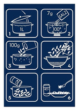 Pasta Barilla Classic Fusilli Nr. 98, aus hochwertigem Hartweizen, immer al dente, 1 kg