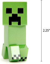 Jada Toys Minecraft-Figurenset (4-teilig) aus Metall – Minecraft Caves & Cliffs Sammelfiguren (Steve, Alex, Creeper und Warden) für Gamer und Sammler, jeweils 8+ 6 cm Actionfiguren Naty Shop