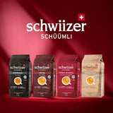 Schwiizer Schüümli Intenso, Kapsel, gemahlener Kaffee 1kg – Intensität 4/5 – UTZ-Zertifikat (4er-Pack)