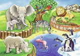 Ravensburger Puzzle für Kinder – 07602 Tiere im Zoo – Puzzle für Kinder ab 3 Jahren, mit 2X12 Teilen Puzzle Naty Shop