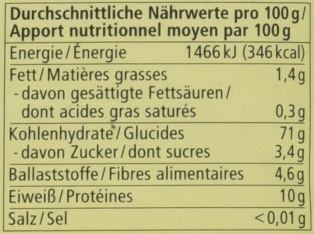 Bio-Graupen, Graupen, 500g