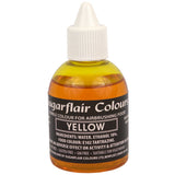 Tiefrote Lebensmittelfarbe von Sugarflair – essbare flüssige Lebensmittelfarbe, Airbrush-Farbe für Kuchen, Muffins, Zuckerguss und Kuchendekorationen – 60 ml