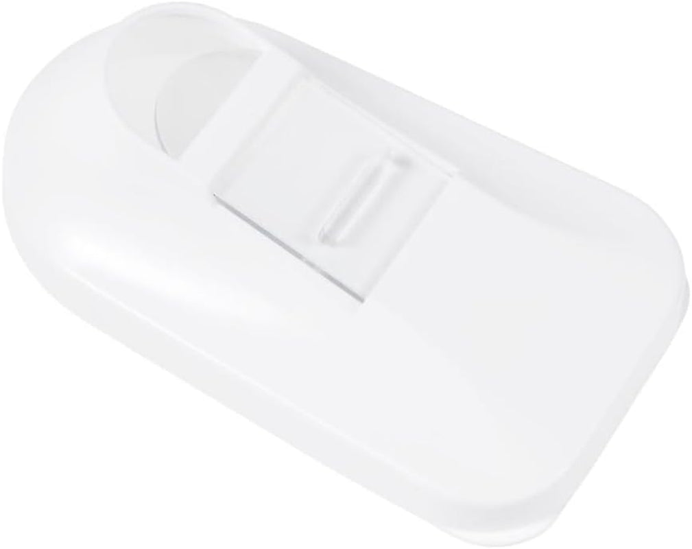 keeeper Ausgießbox für Trockenvorräte, stufenlos verstellbarer Dosierdeckel, Kunststoff, 500 ml, 8 x 4,5 x 15 cm, Paola, weiß Frischhaltedosen Naty Shop