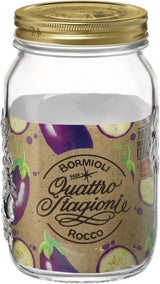 Bormioli QUATTRO STAGIONI Vorratsglas 1 Liter (2er Pack) Frischhaltedosen Naty Shop
