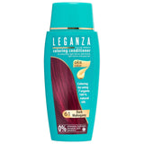 Leganza Natural Balm Haarfärbemittel Farbe 71 Café Latte | Haarfärbemittel ohne Ammoniak | Angereichert mit 7 natürlichen Ölen | 150 ml Naty Shop Haarfarbe 61 Dark Mahagoni