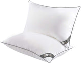 Bedstory-Kissen, 50 x 70 cm, 2 Stück, bissfest, schweißatmend, hypoallergen, Füllung: 100 % Polyesterfaser, äußerst bequemer und weicher Komfort und hervorragende Unterstützung. Naty Shop Standard-Kissen Standardtitel