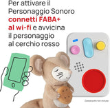 Plüschtier – Tutti a Nanna con Oscar! - Geschichten und Klangmärchen für Kinder ab 10 Monaten - Zum Anhören mit Geschichten, italienische Version Jucarii Bebe Naty Shop