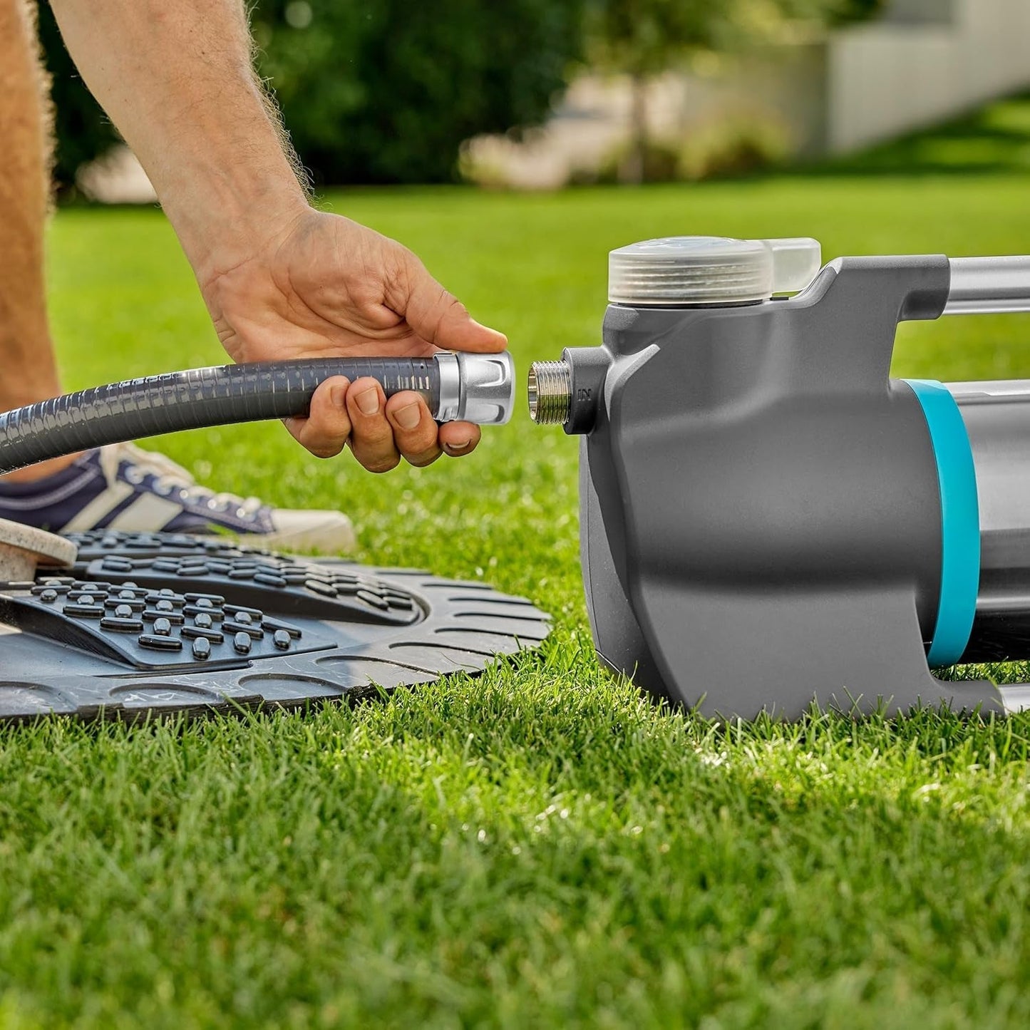 Gardena Saugset mit 4 m Saugschlauch