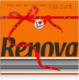 Renova Papierservietten, Red Label Orange – 70 Servietten