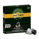 Kaffeekapseln Espresso Ristretto, Intensität 12 von 12, 10 x 20 Getränke & Kaffeekapseln Lungo Decaffeinato- Intensität 6- 200 Nespresso-kompatible Kapseln, 10er Pack, 10 x 20 Getränke