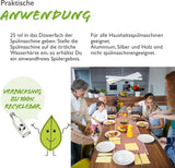 Almawin eco, Geschirrspülpulver 2,8 kg, 112 Waschgänge, dosierbar für unterschiedliche Geschirrmengen Naty Shop
