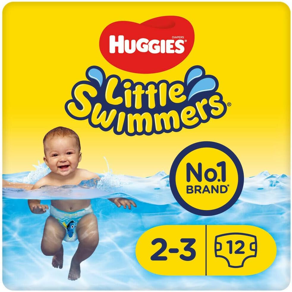 Huggies Little Swimmers Schwimmwindeln, Größe 3–4 (7–15 kg), 1 Packung mit 20 Stück