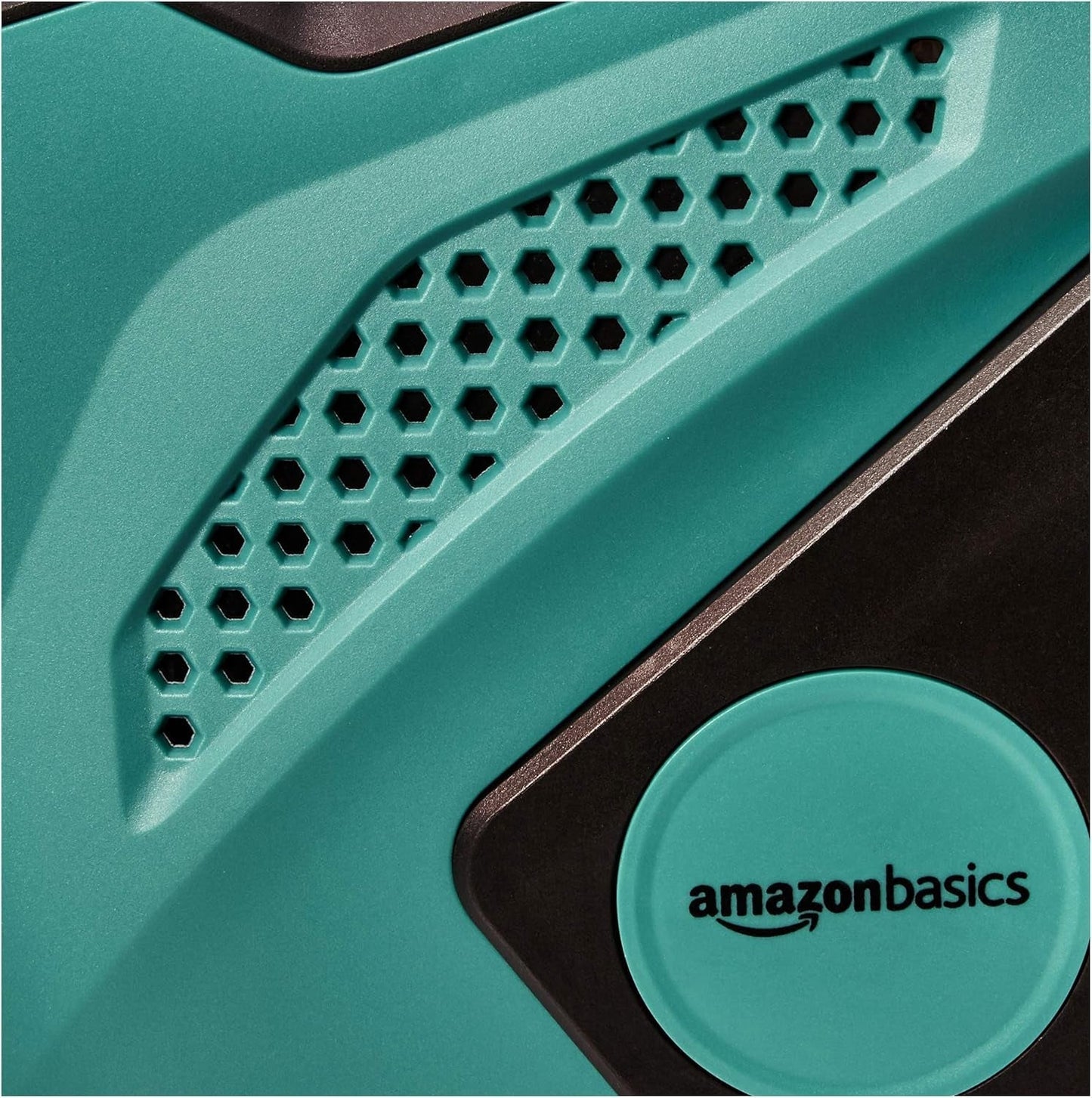 Amazon Basics Wandschlauchtrommel mit Schlauch, selbstaufrollend, 15 m, Marinegrün, Schwarz