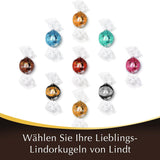 Lindor Schokokugeln 70 % extra dunkler Kakao | 137g Beutel | Ca. 10 Kugeln feiner Zartbitterschokolade mit zartschmelzender Füllung | Geschenk aus Schokolade | Schokoladengeschenk