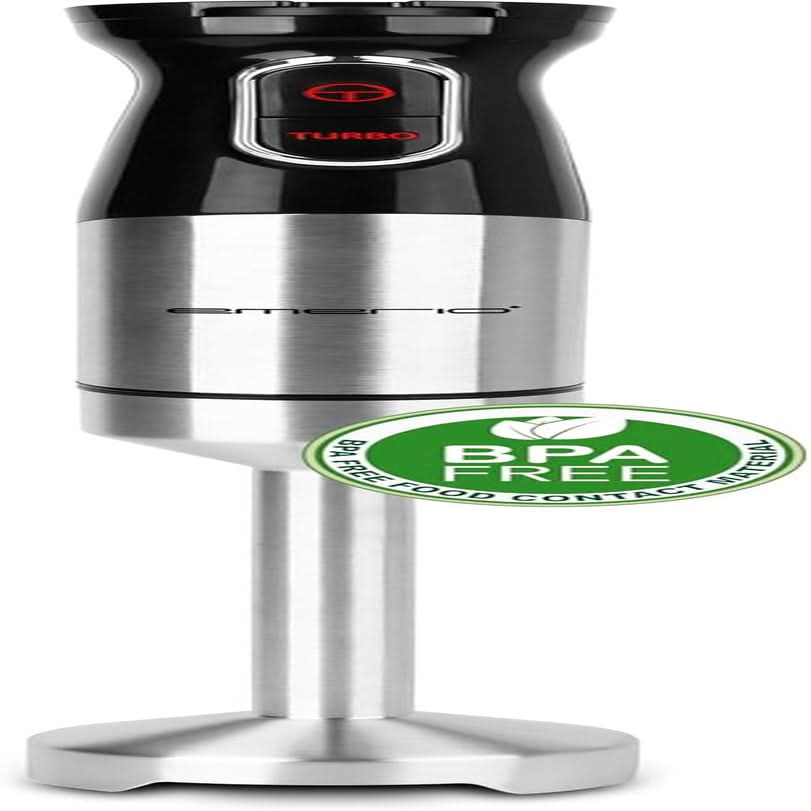 Emerio HB-111446 Standmixer, TESTSIEGER Preis/Leistung, Gummierter Rutschfester Griff, Edelstahl, Bpa-Frei, Schwarz, 250W Kitchen Naty Shop 1000W