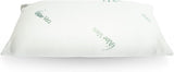 Mister Sandman Ergonomisches Kissen 40 x 80, Nackenkissen mit Aloe Vera-Kissenbezug, Visco-Kissen perfekt für Bauchschläfer, Rückenschläfer und Seitenschläfer, Memory-Schaum-Kissen, orthopädische Nackenkissen, Naty Shop