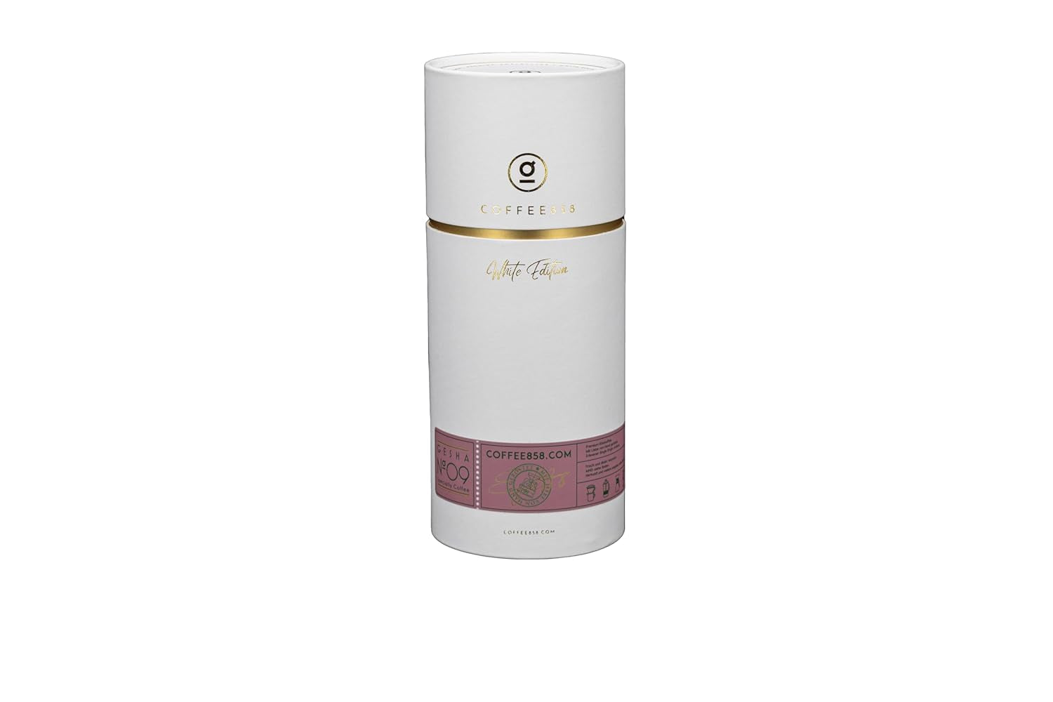 NEU! Kaffee Nr. 9 – GESHA – Spezialitätenkaffee – Don Primitivo von Coffee858 (320 g) – Rote Beeren, Honig, roter Tee, Blumen/Zitrusfrüchte, Trauben, Mango und komplexer Geschmack