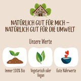 Allos ungesüßter Feigen- und Himbeerbrei, Set 6 x 500 Gramm Cereals Naty Shop